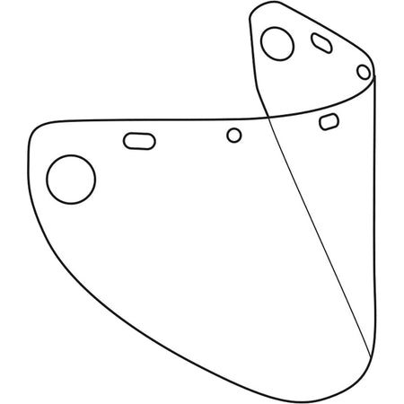 Dynamic™ Die Cut Formed Faceshield Visor - SFZ589