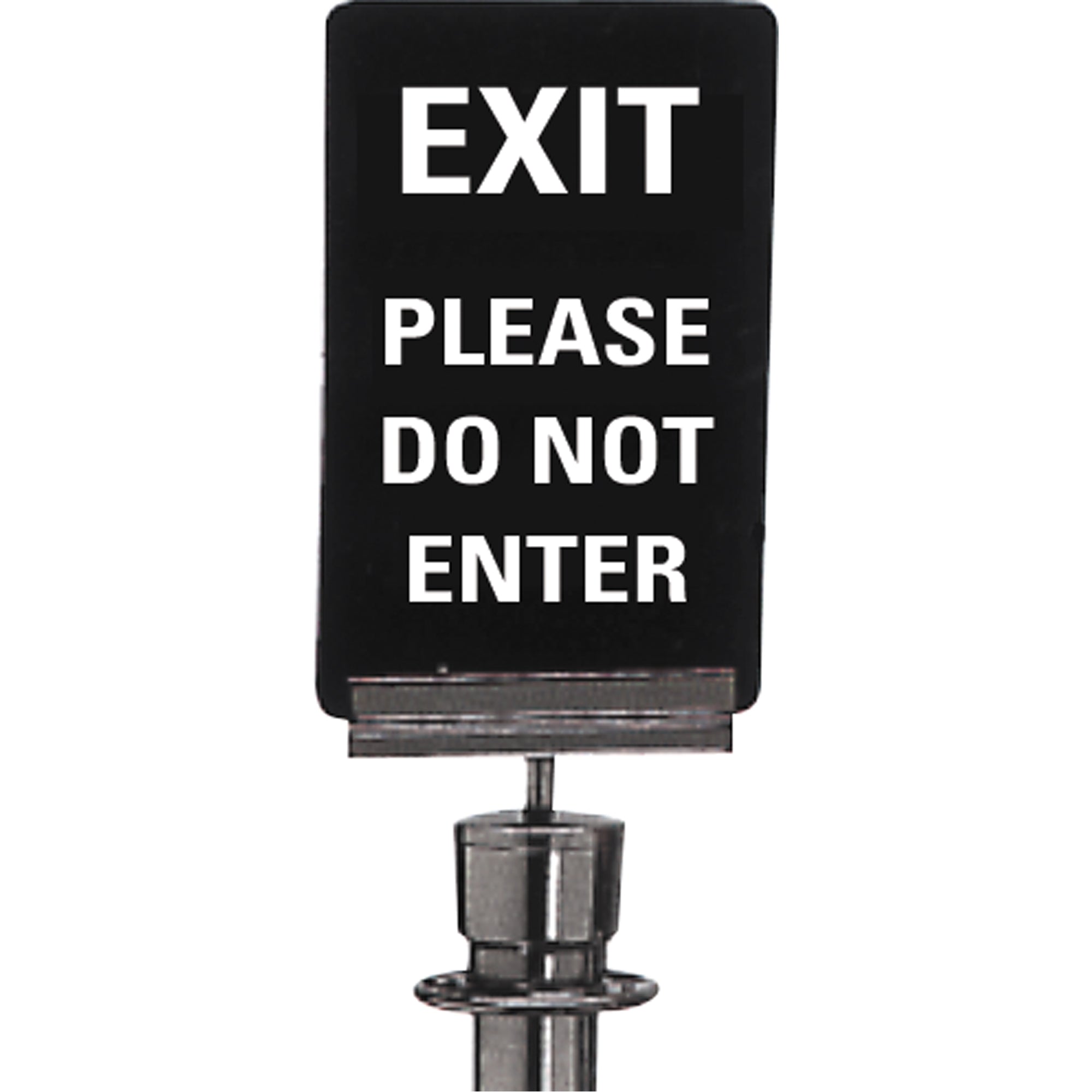 ""Exit: Please Do Not Enter"" Crowd Control Sign - SG129