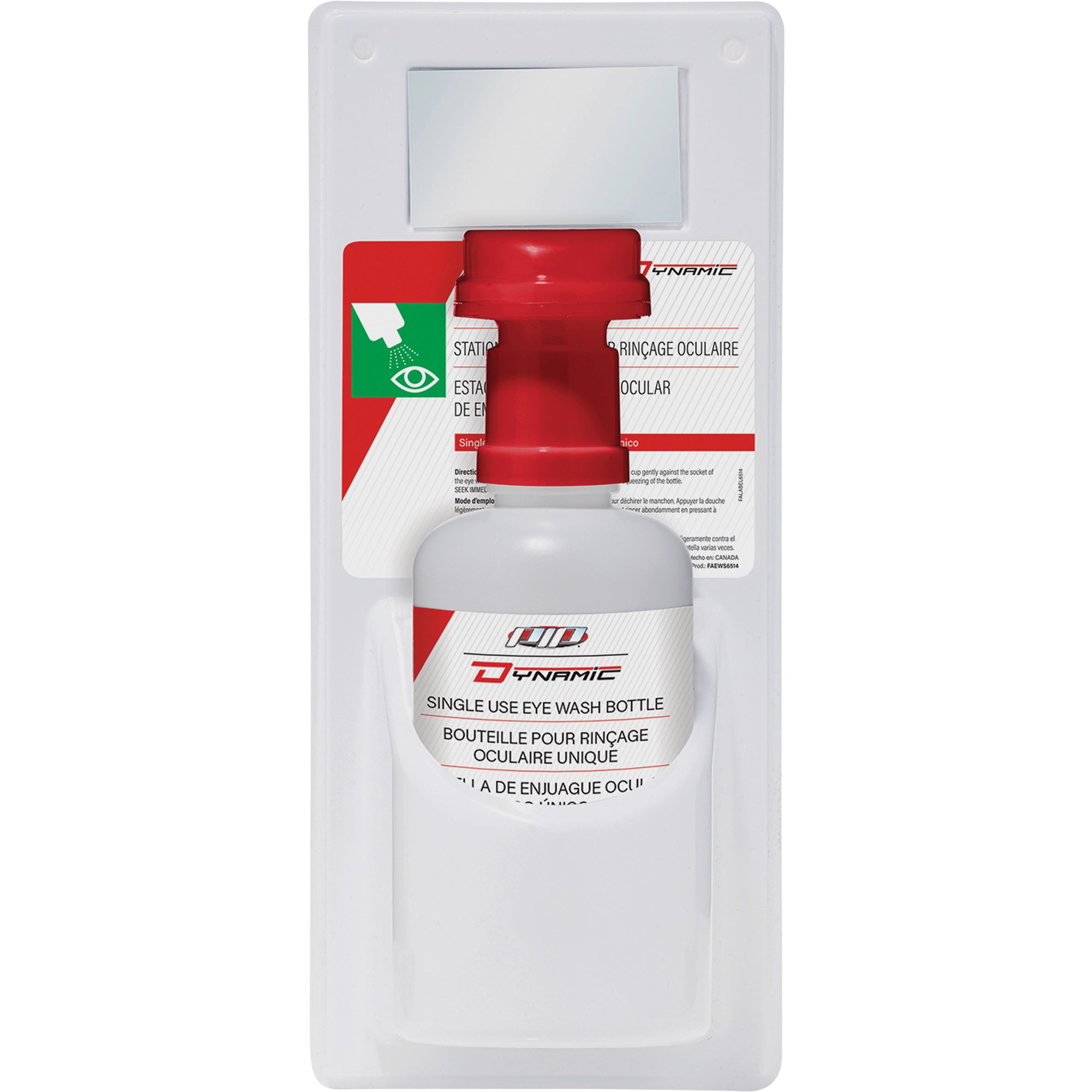 Dynamic™ Single-Use Eyewash Station with Isotonic Solution - SGA887