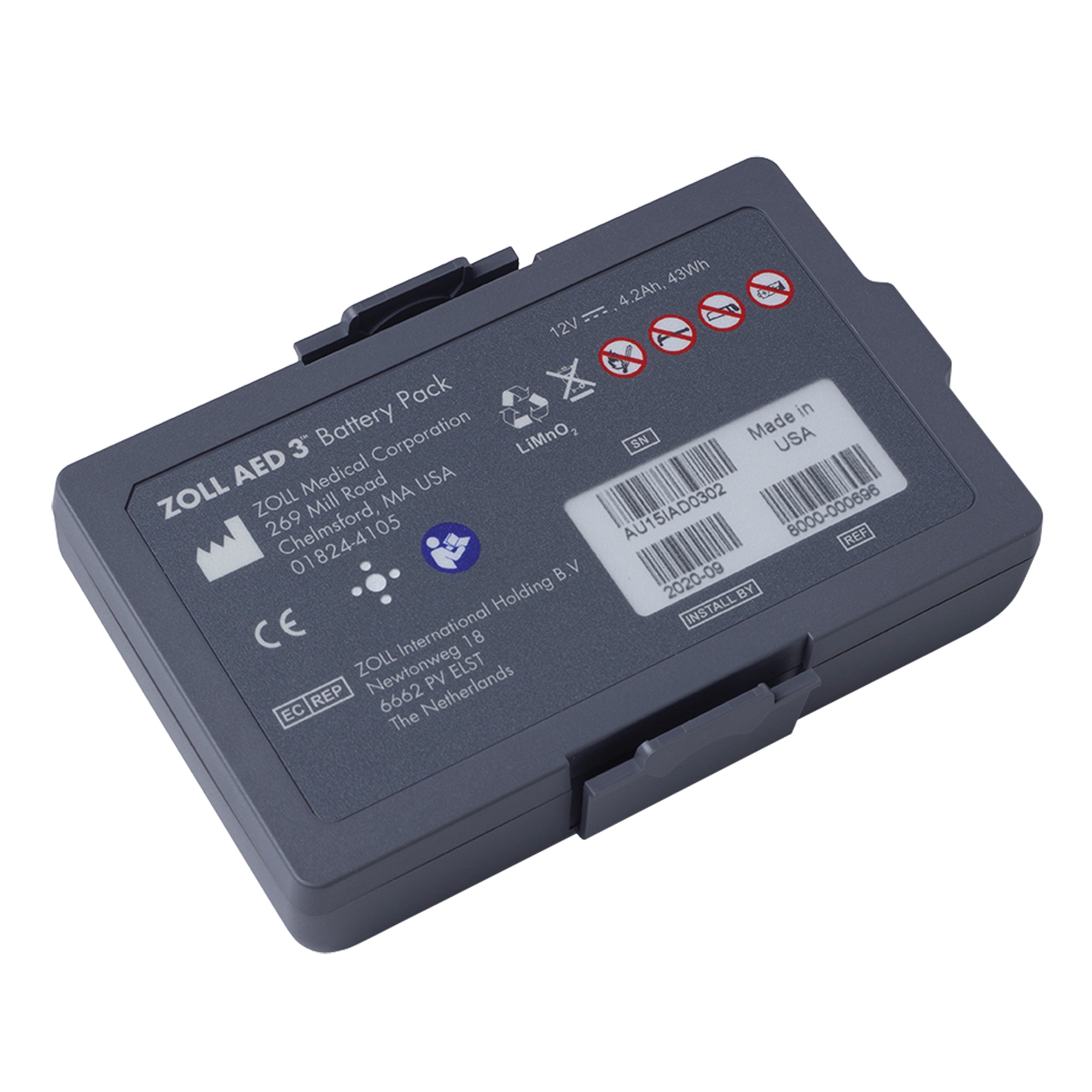 AED Replacement Battery Pack - SGC082
