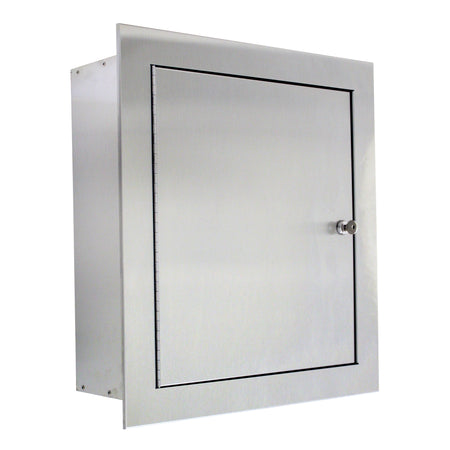 Recessed Stainless Steel Valve Cabinet - SGC300