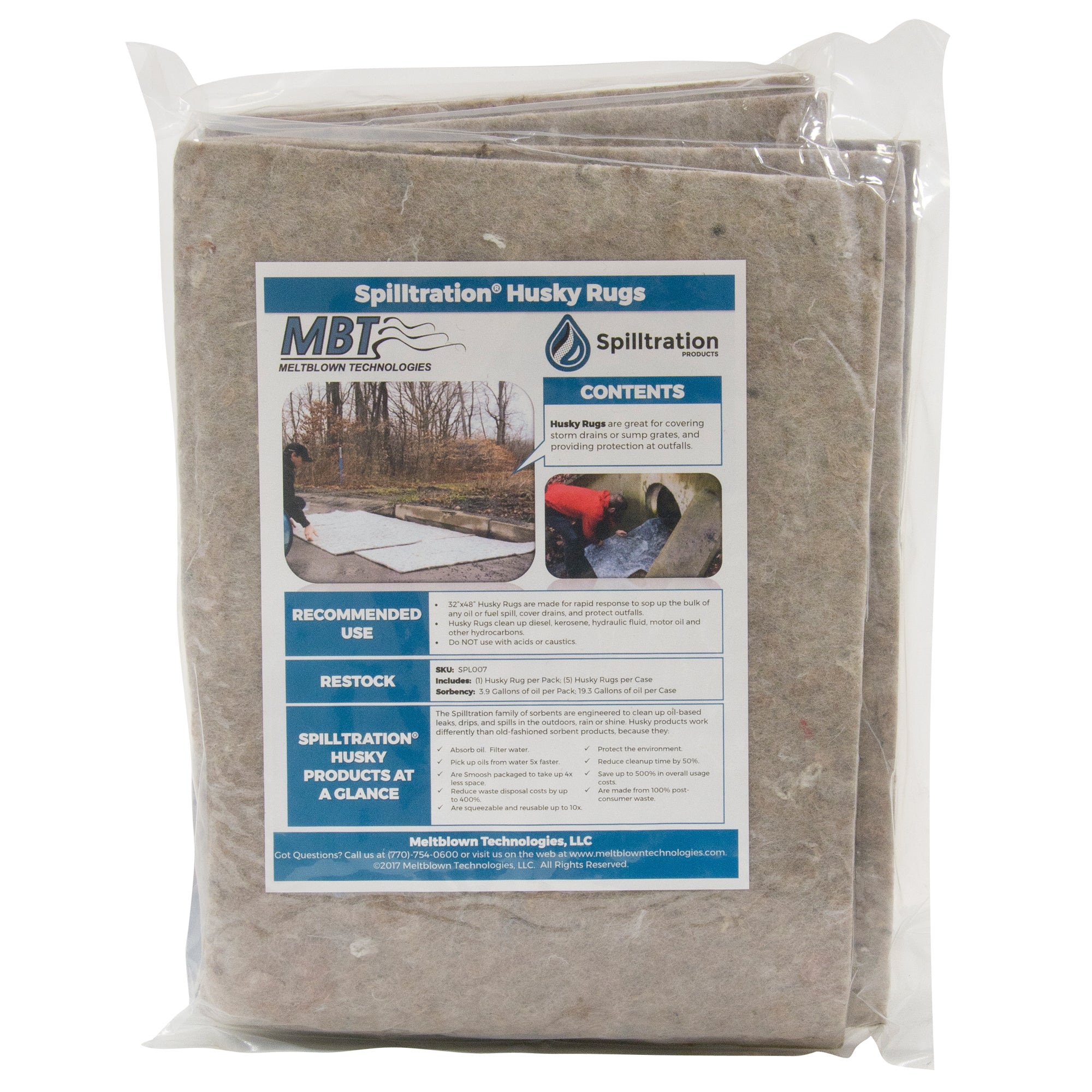 Spilltration™ Husky Rugs - SGC499