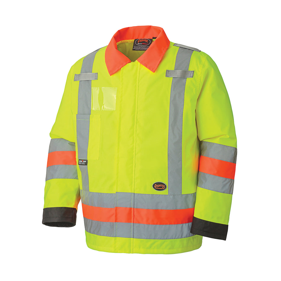 6037 Traffic Control Waterproof Safety Jacket - SGD719