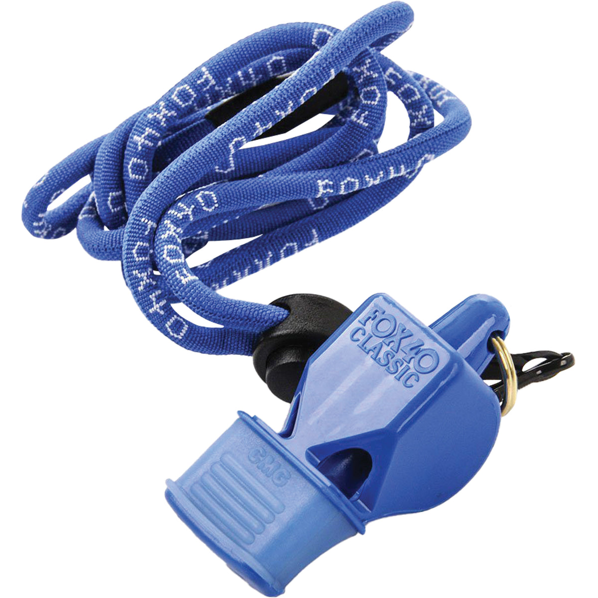 Classic Blue Whistle with Lanyard - SGF115
