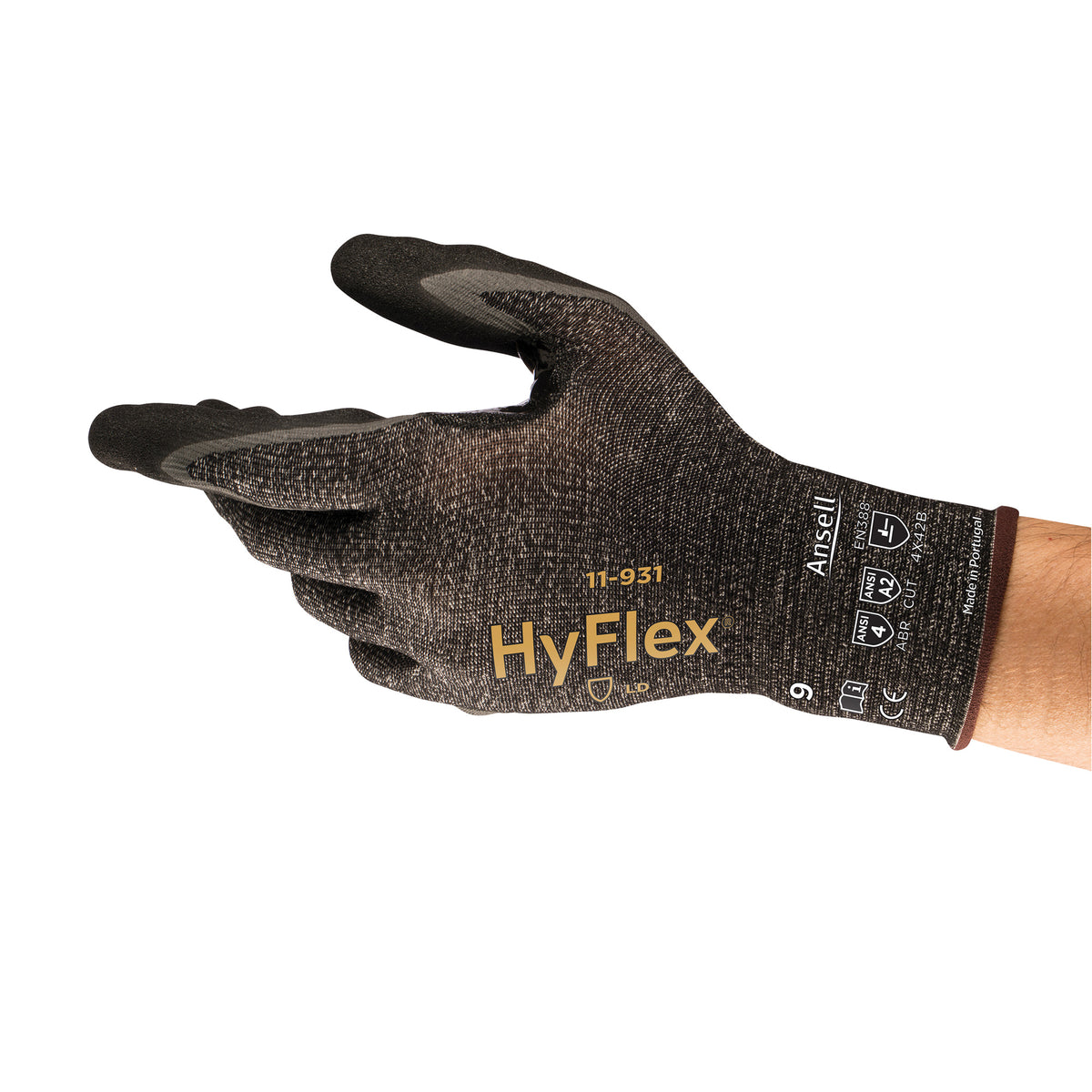 HyFlex® 11-931 Lightweight Palm-Dipped Gloves - SGF680