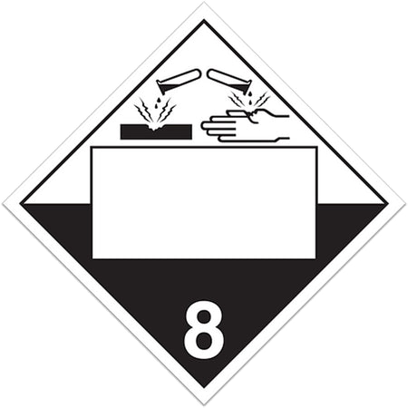 Corrosives TDG Placard - SGF908