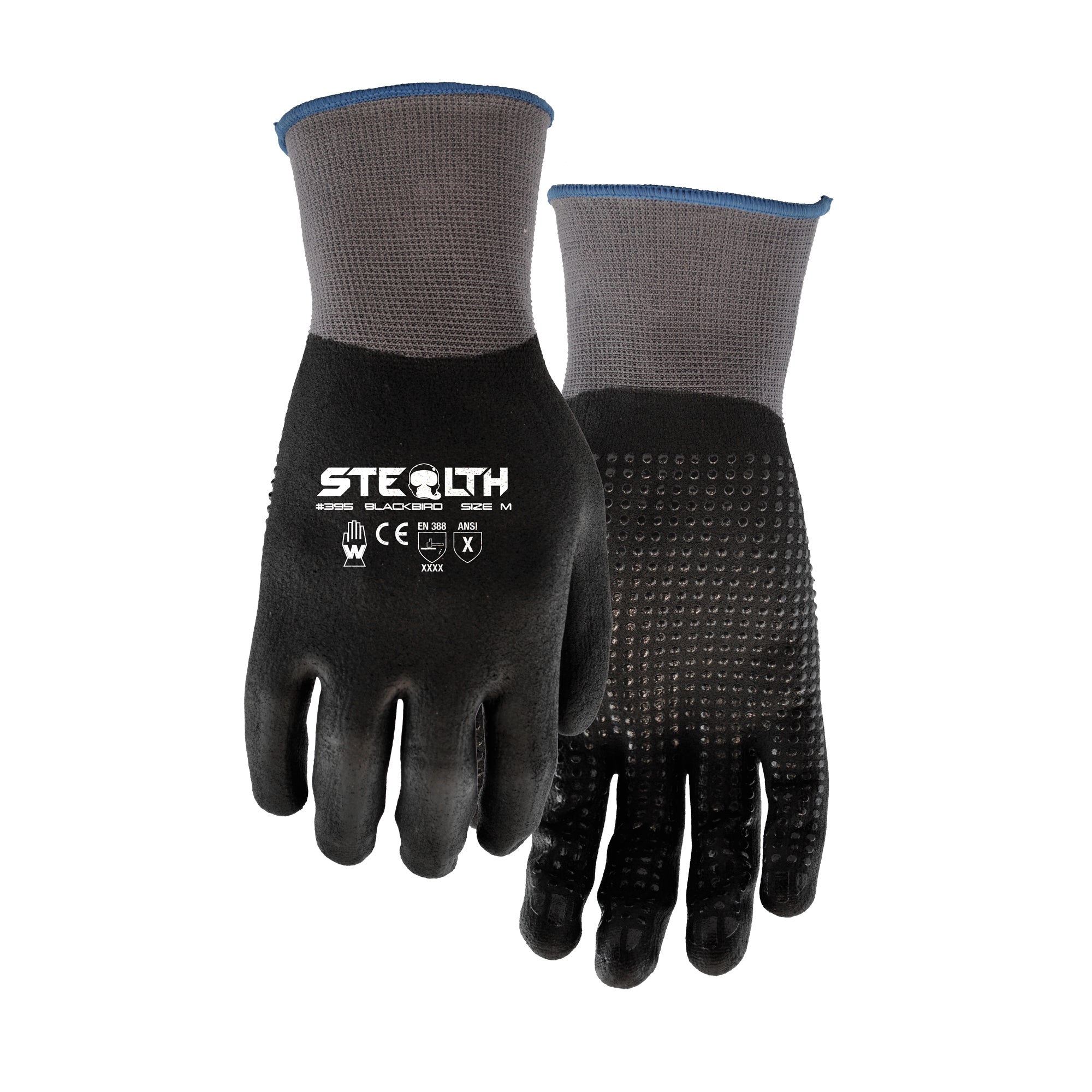 395 Stealth Blackbird Gloves - SGH245