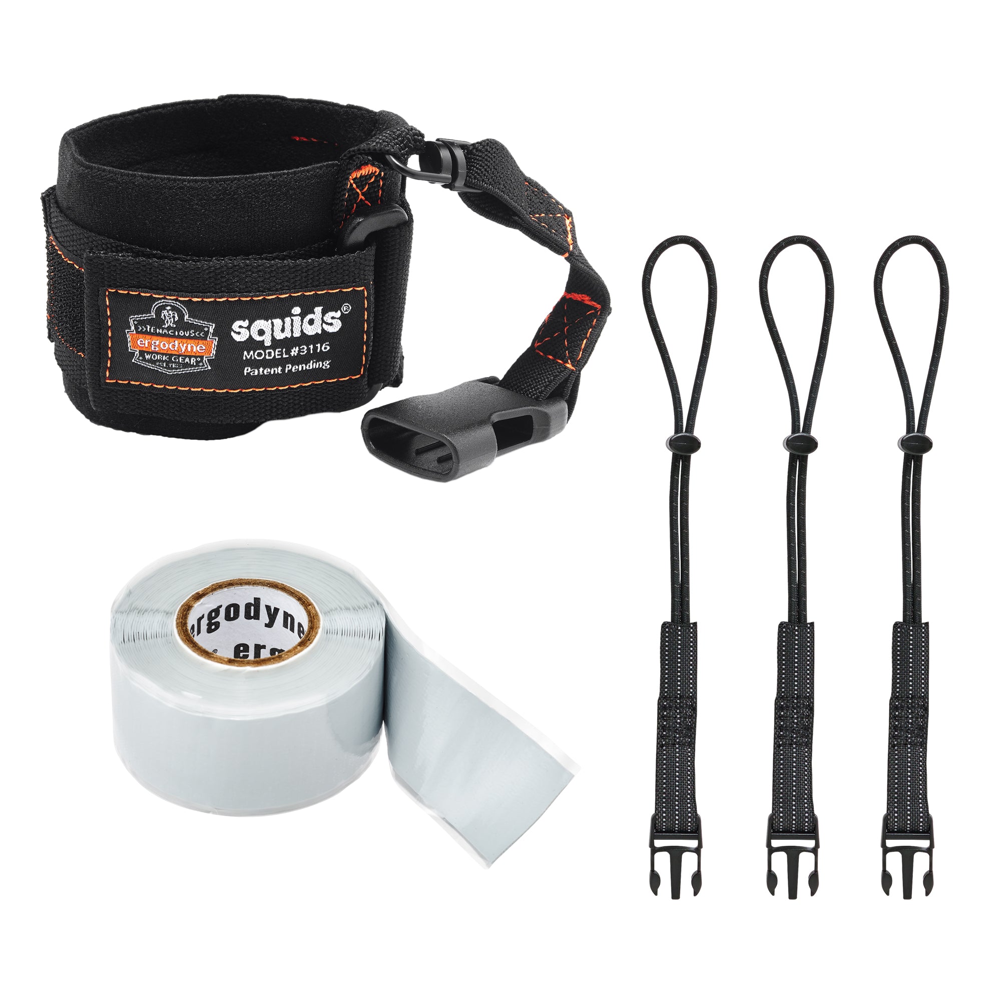Squids® 3192 Wrist Lanyard Tethering Kit - SGH809