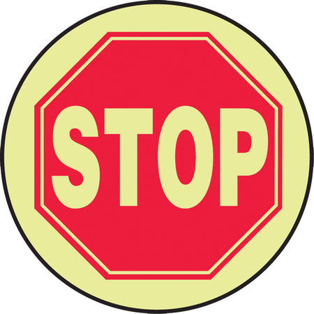 ""Stop"" Lumi-Glow™ Floor Sign - SGH829