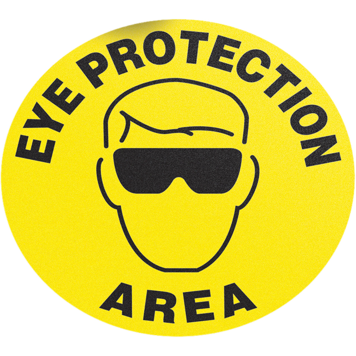 ""Eye Protection"" Slip-Gard™ Floor Sign - SGH832