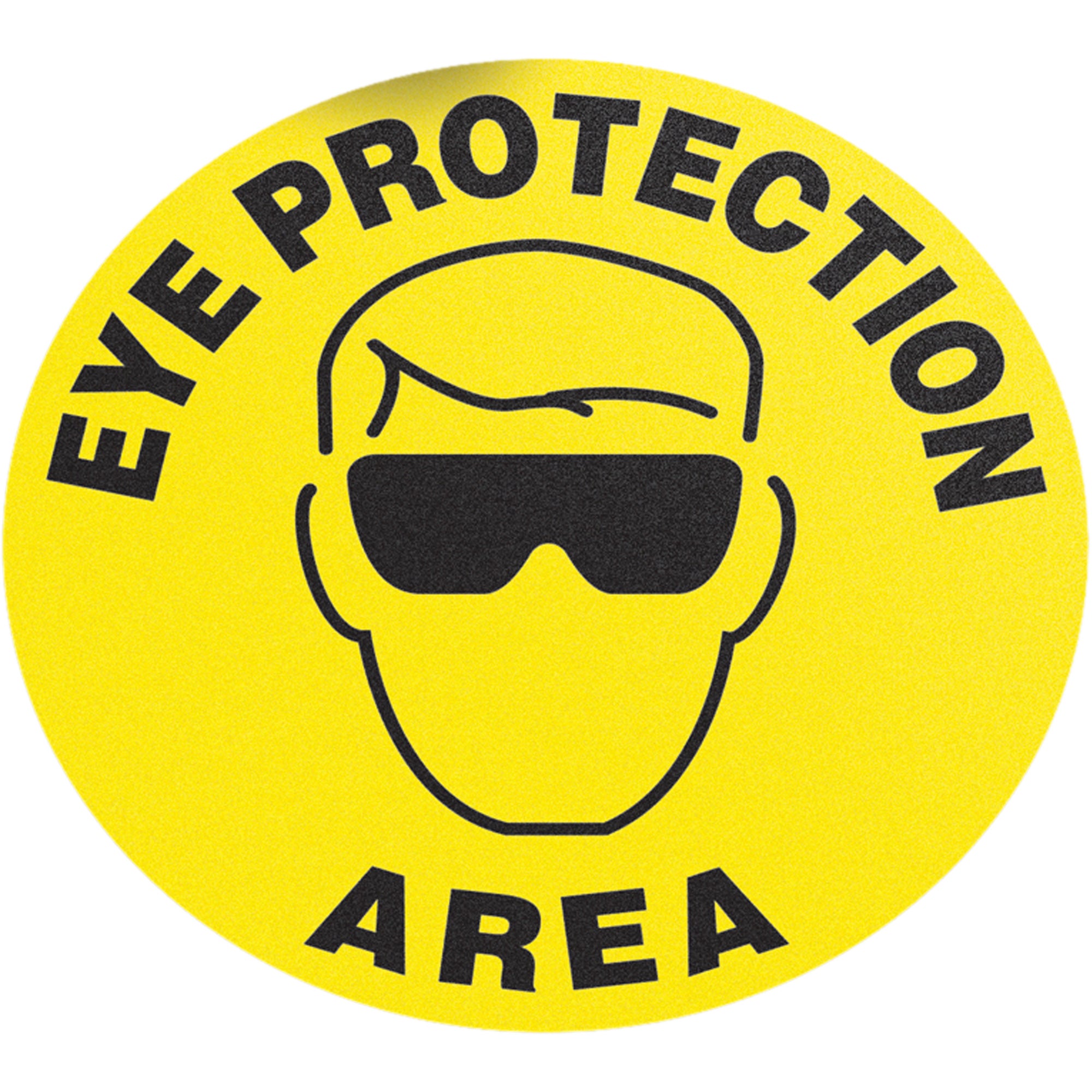 ""Eye Protection"" Slip-Gard™ Floor Sign - SGH832