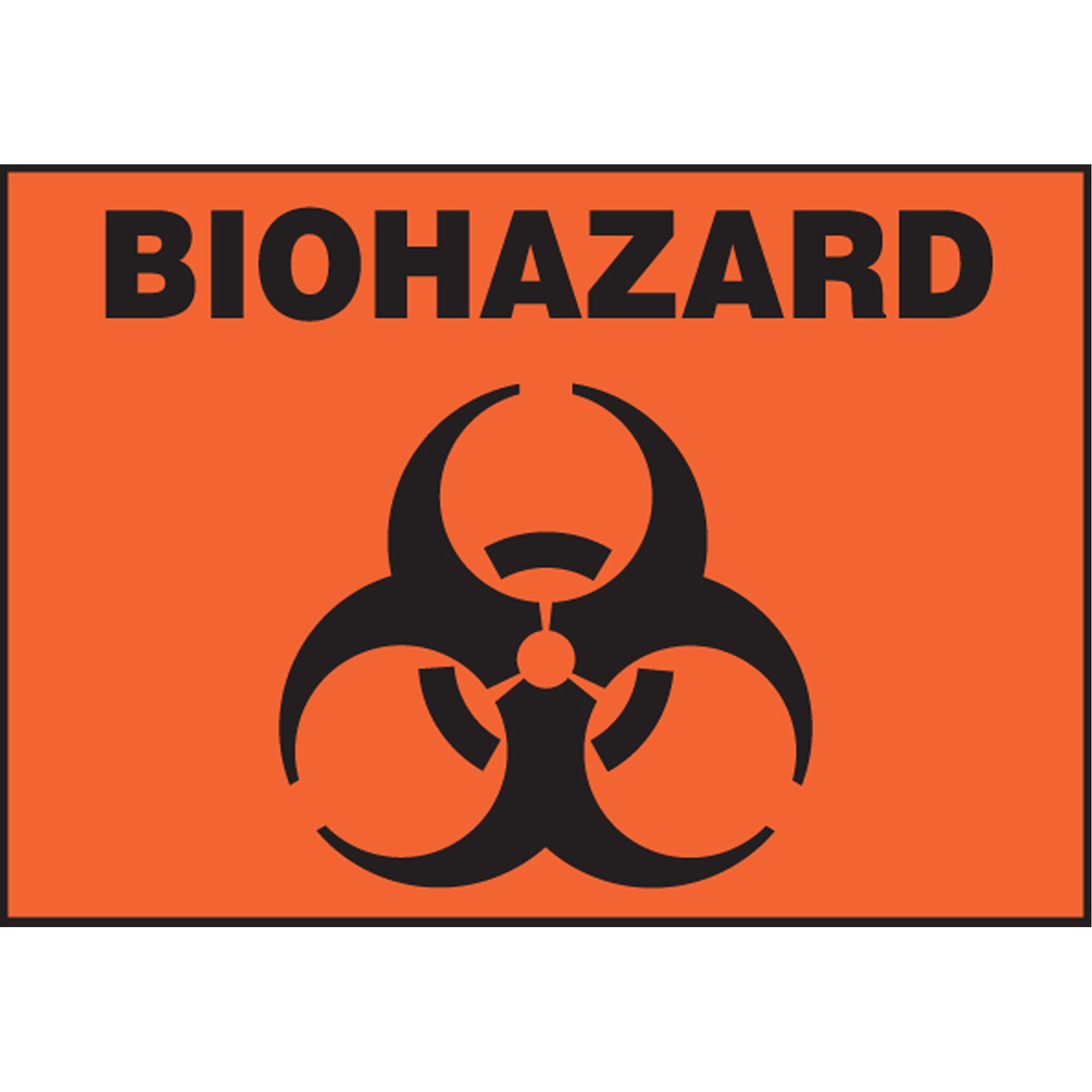 Biohazard Safety Label - SGH838