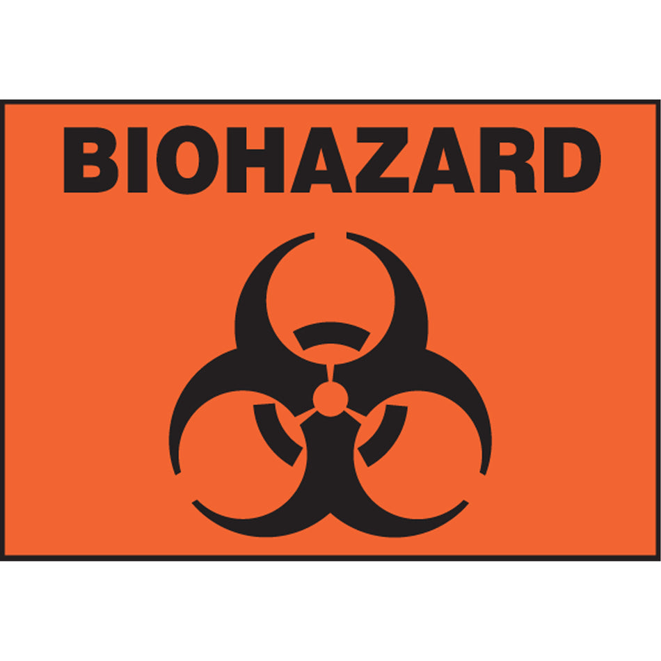 Biohazard Safety Label - SGH838