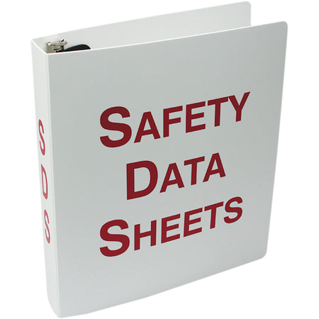 Plastic Safety Data Sheet Binder - SGH871