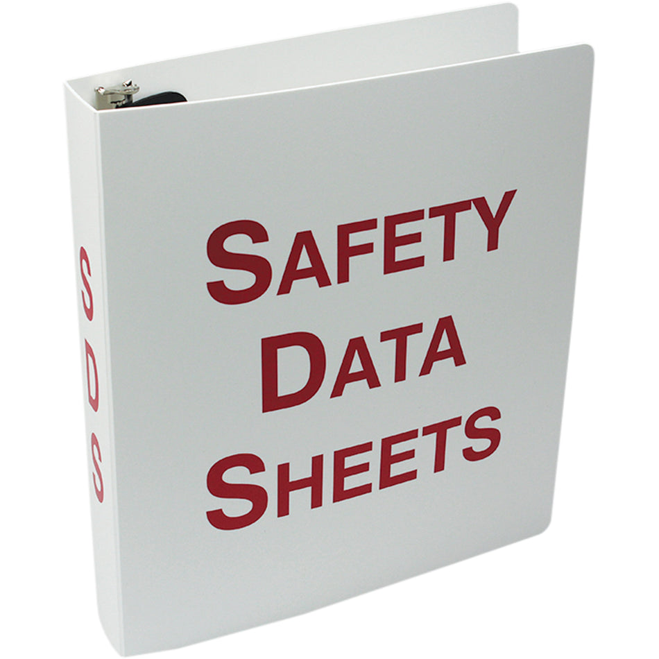 Plastic Safety Data Sheet Binder - SGH871