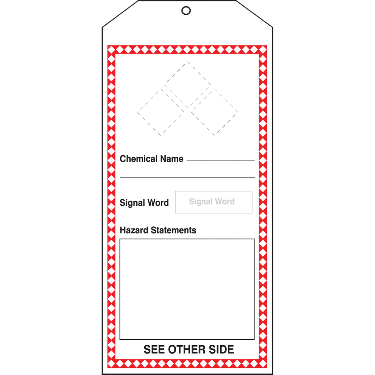 GHS Jumbo Tags - SGH887