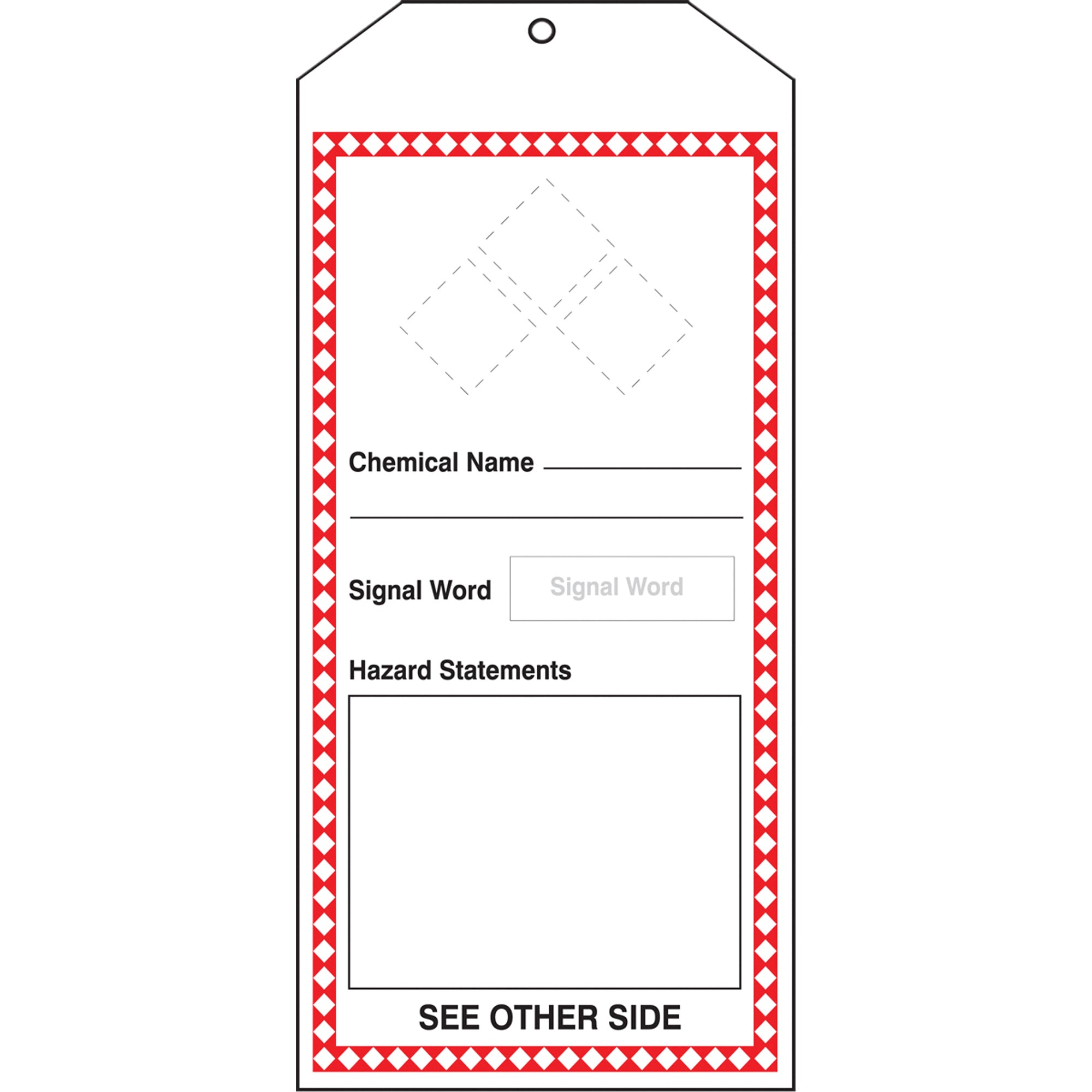 GHS Jumbo Tags - SGH887