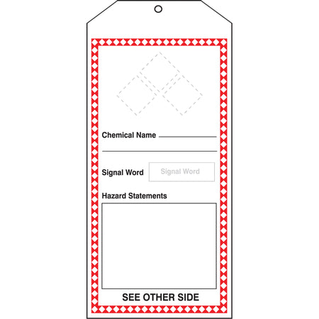 GHS Jumbo Tags - SGH887