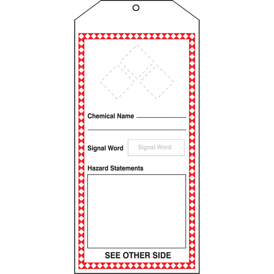 GHS Jumbo Tags - SGH887