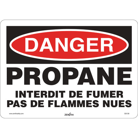 Danger Propane Safety Sign - SGI138