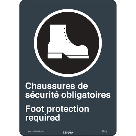 Chaussures de Sécurité / Foot Protection CSA Standard Safety Sign - SGI140