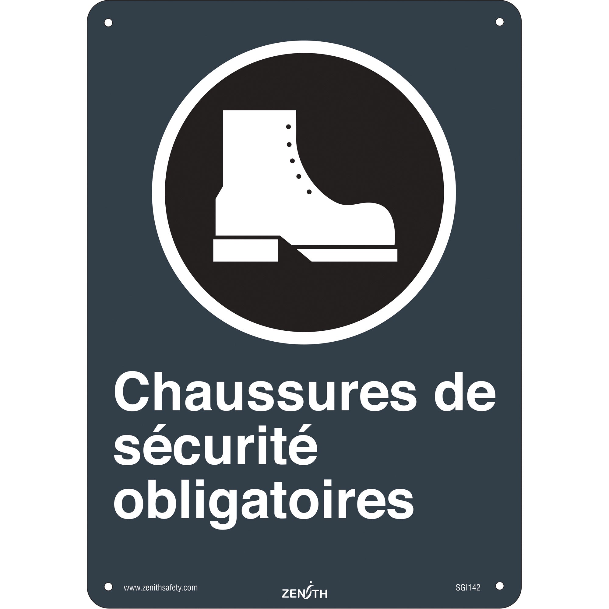 Chaussures de sécurité CSA Standard Safety Sign - SGI142
