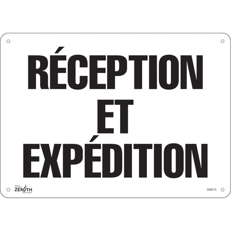 ""Réception et Expédition"" Sign - SGM175