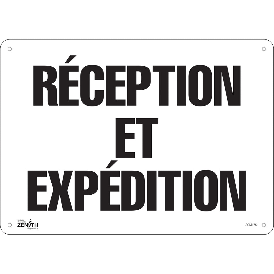 ""Réception et Expédition"" Sign - SGM175
