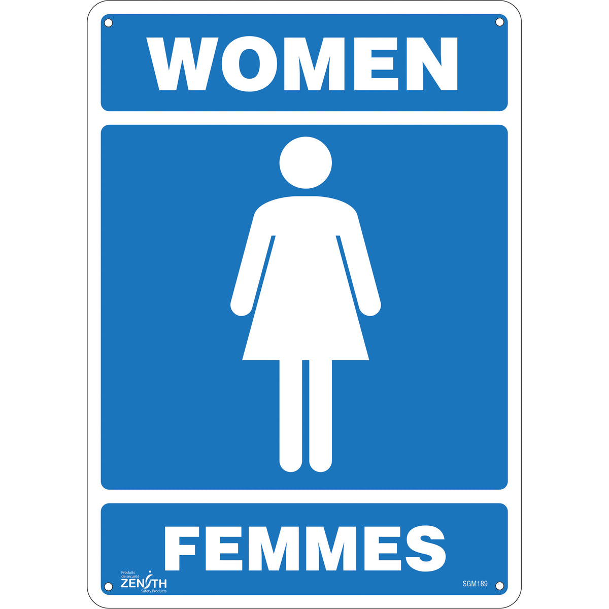 ""Women - Femmes"" Sign - SGM189