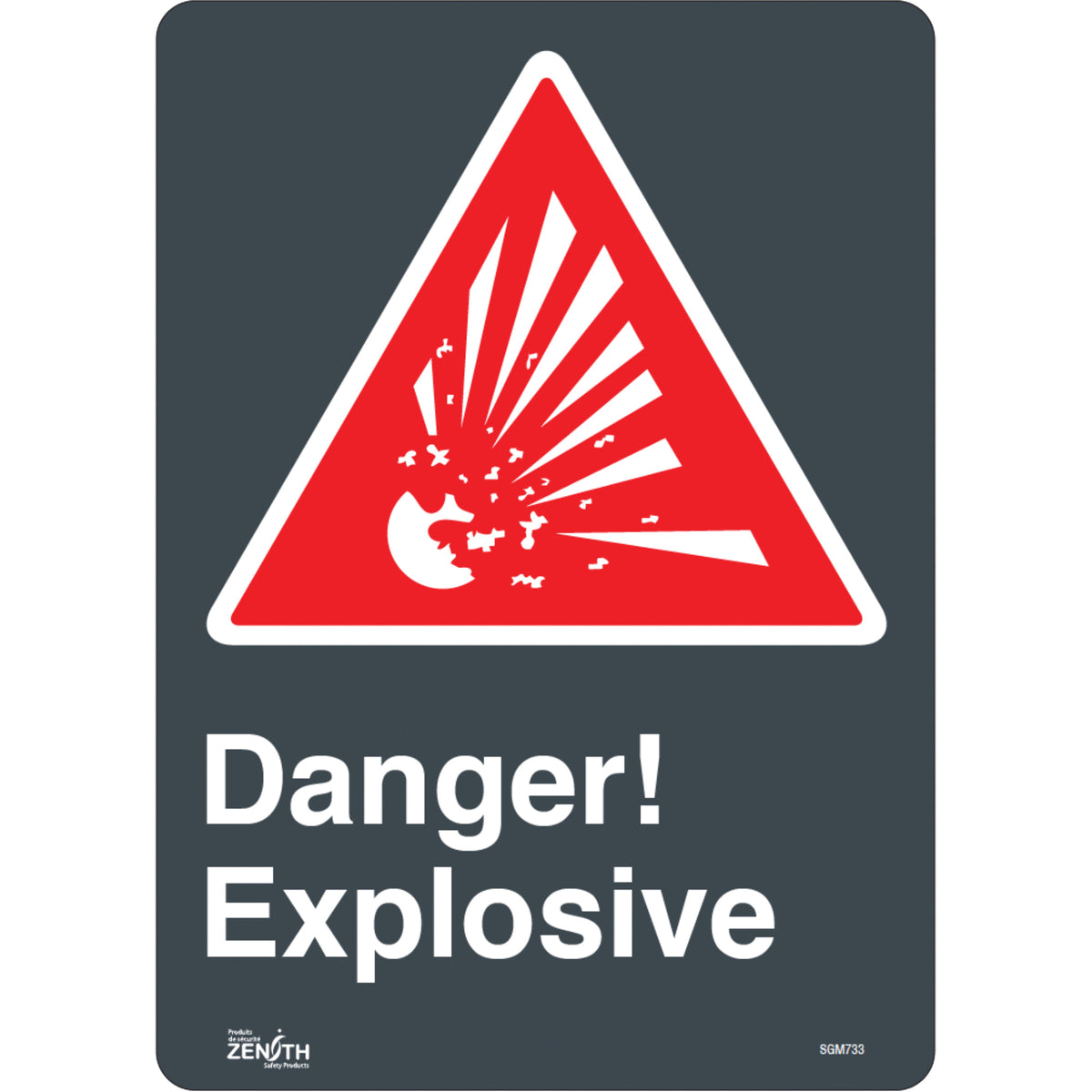 ""Explosive"" Sign - SGM733