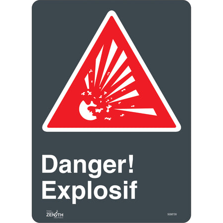 ""Explosif"" Sign - SGM739