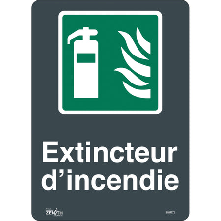 ""Extincteur D'Incendie"" Sign - SGM772