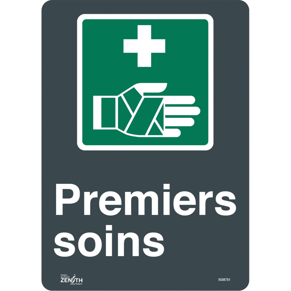 ""Premier Soins"" Sign - SGM781