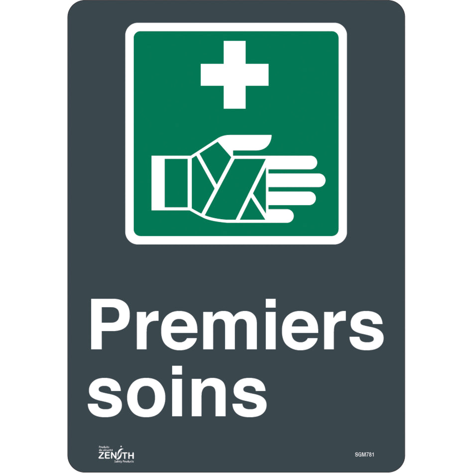 ""Premier Soins"" Sign - SGM781