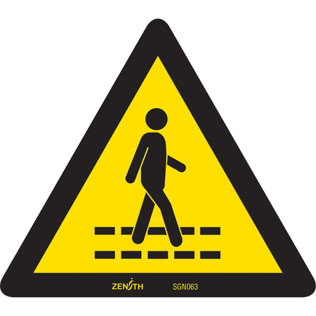 Pedestrian Safety Lane CSA Standard Safety Sign - SGN063