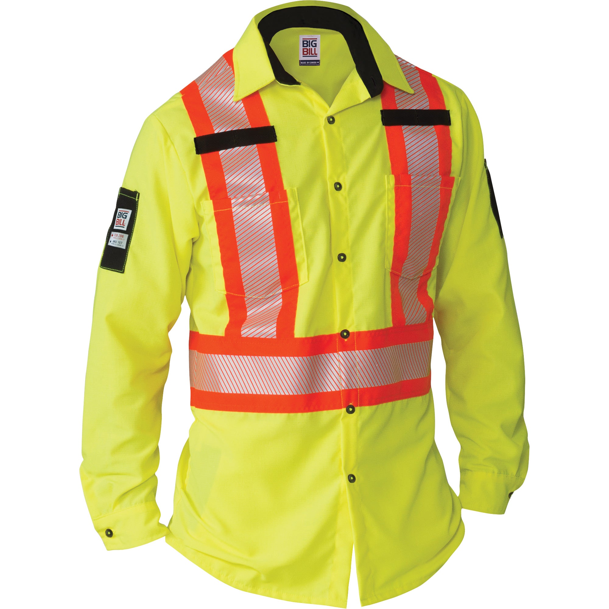 Ripstop High-Visibility Long Sleeve Shirt - SGN604
