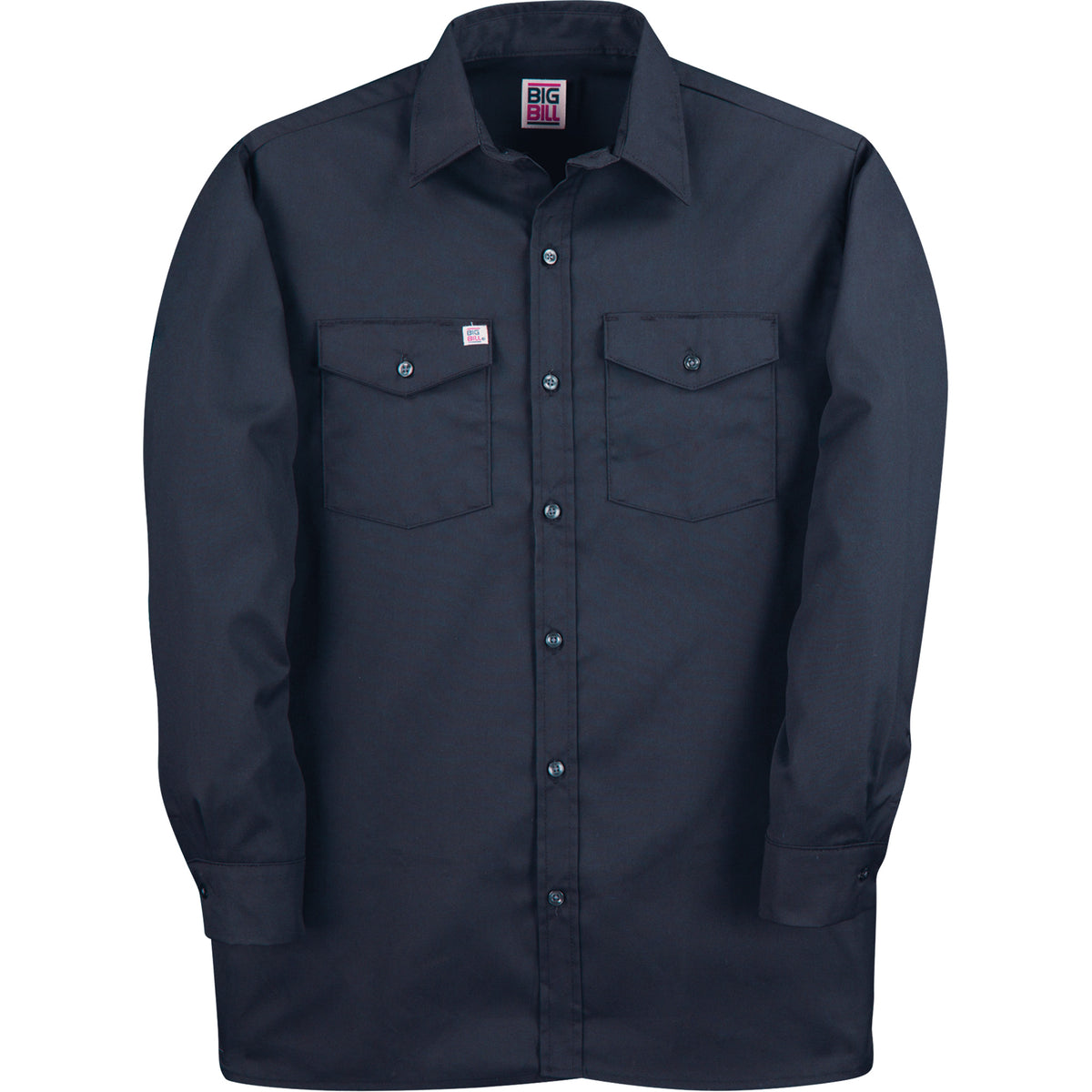 Long-Sleeved Twill Work Shirt - SGN682