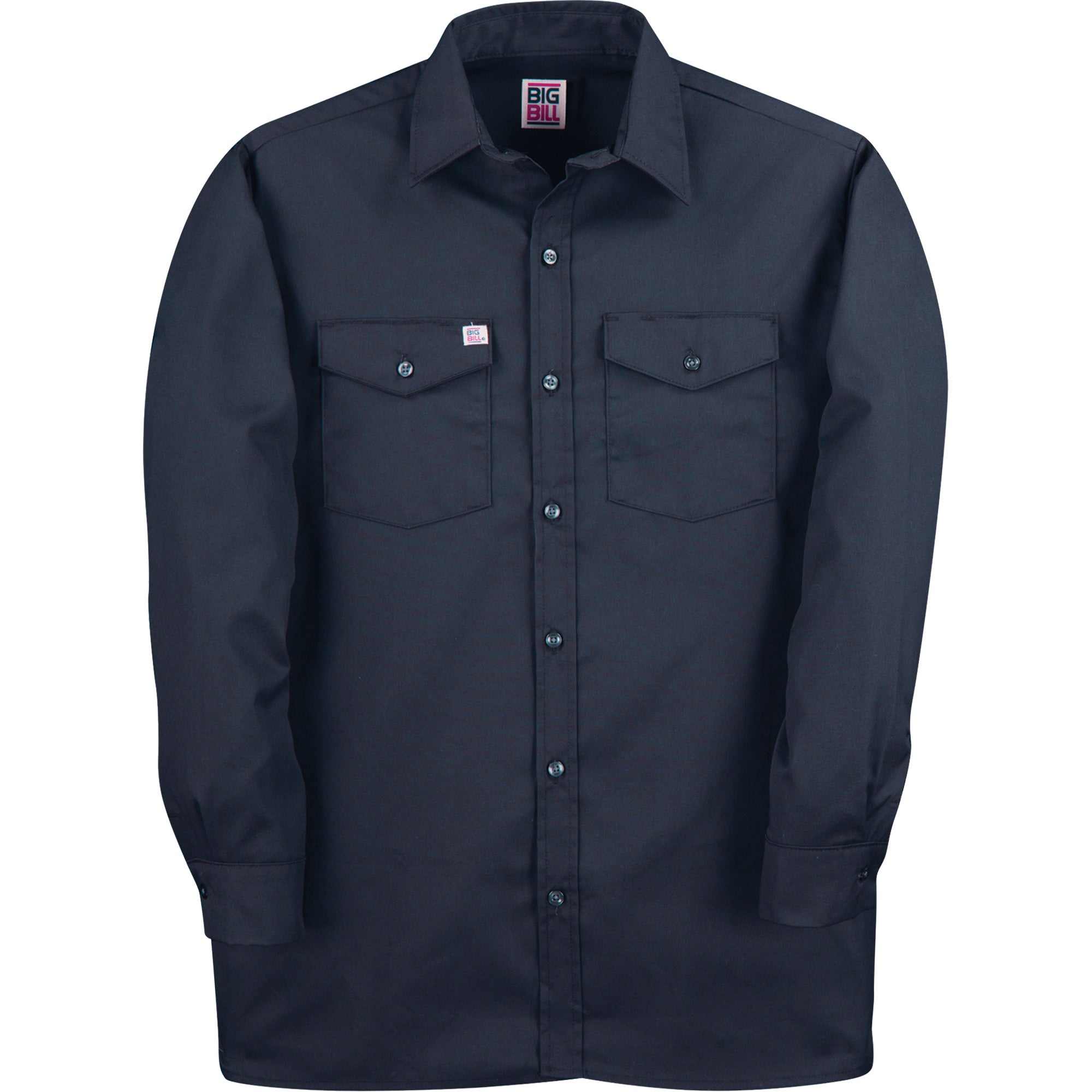 Long-Sleeved Twill Work Shirt - SGN682