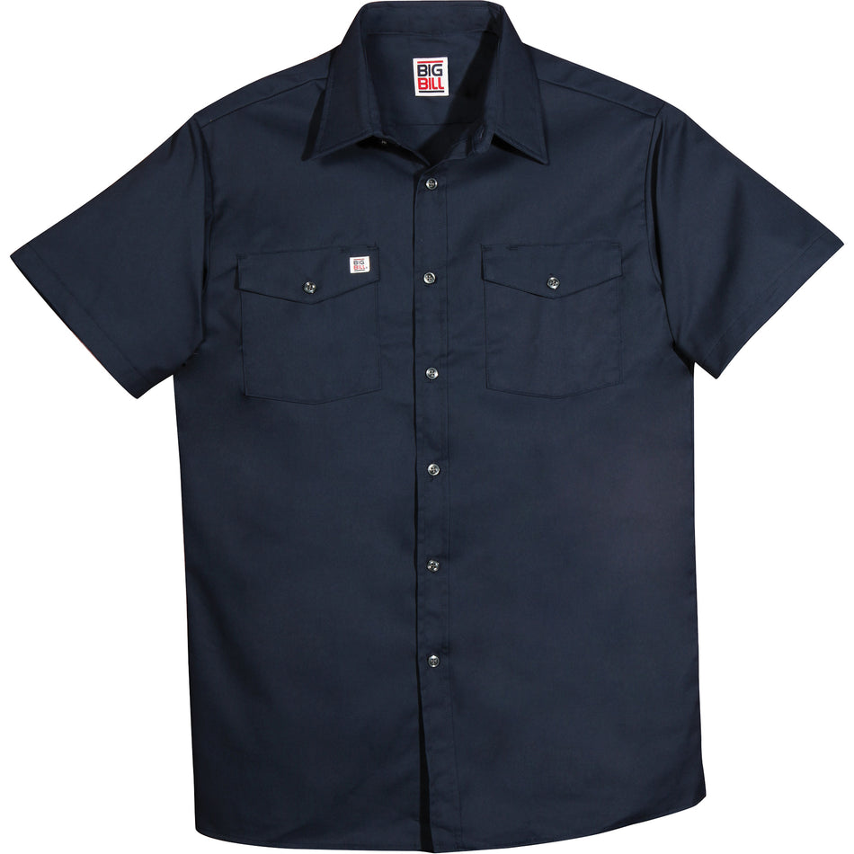 Short-Sleeved Twill Work Shirt - SGN691