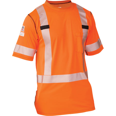 Polartec® Power Grid® High Visibility Short Sleeved T-Shirt - SGN930