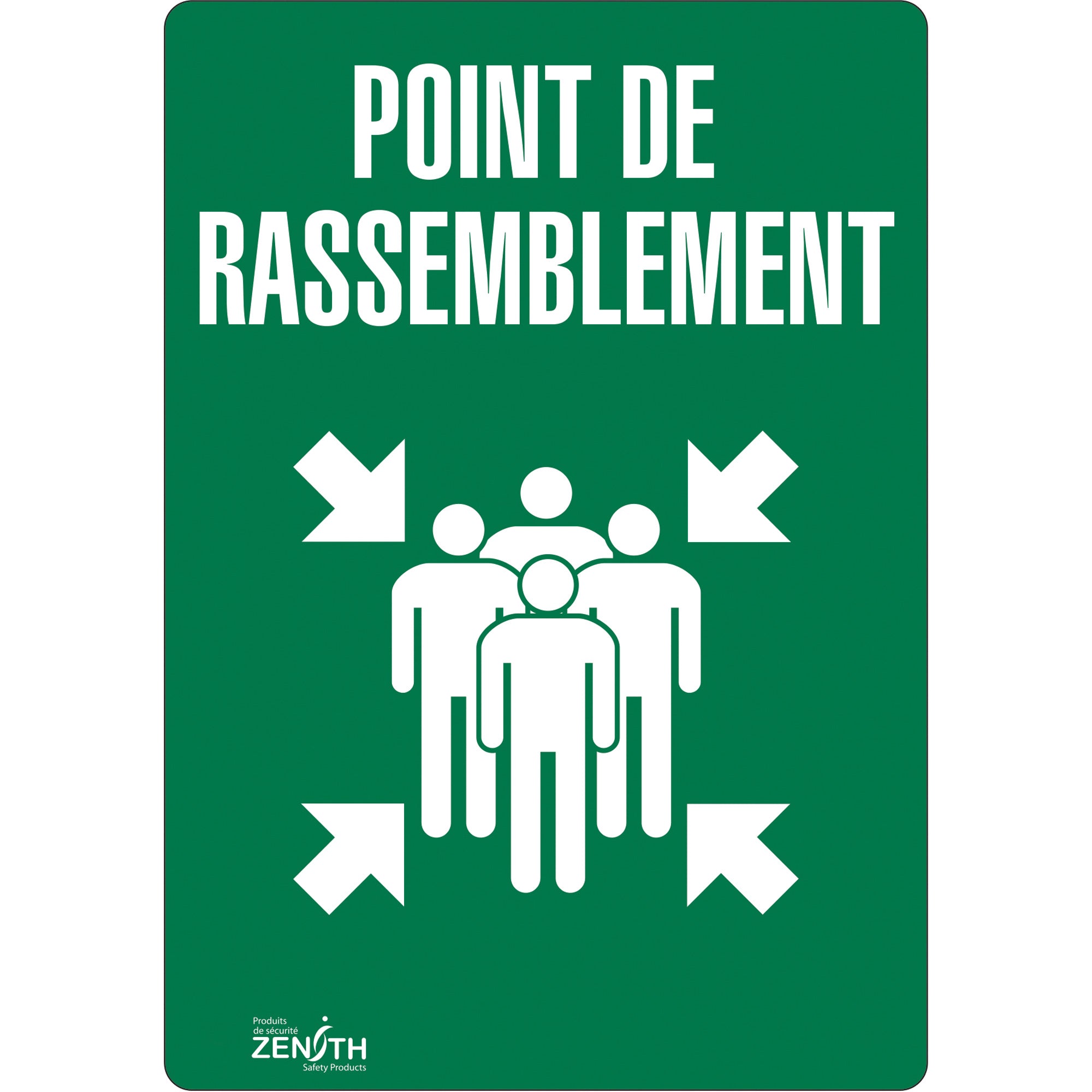""Point de rassemblement"" Sign - SGP180