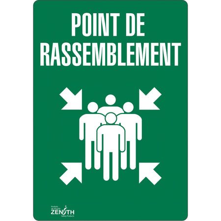 ""Point de rassemblement"" Sign - SGP180