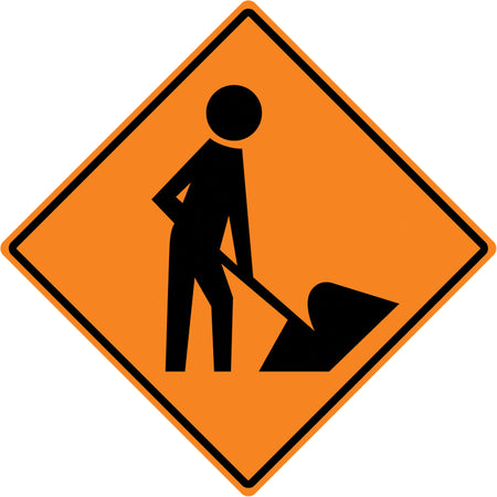 Men at Work Sign - SGP305