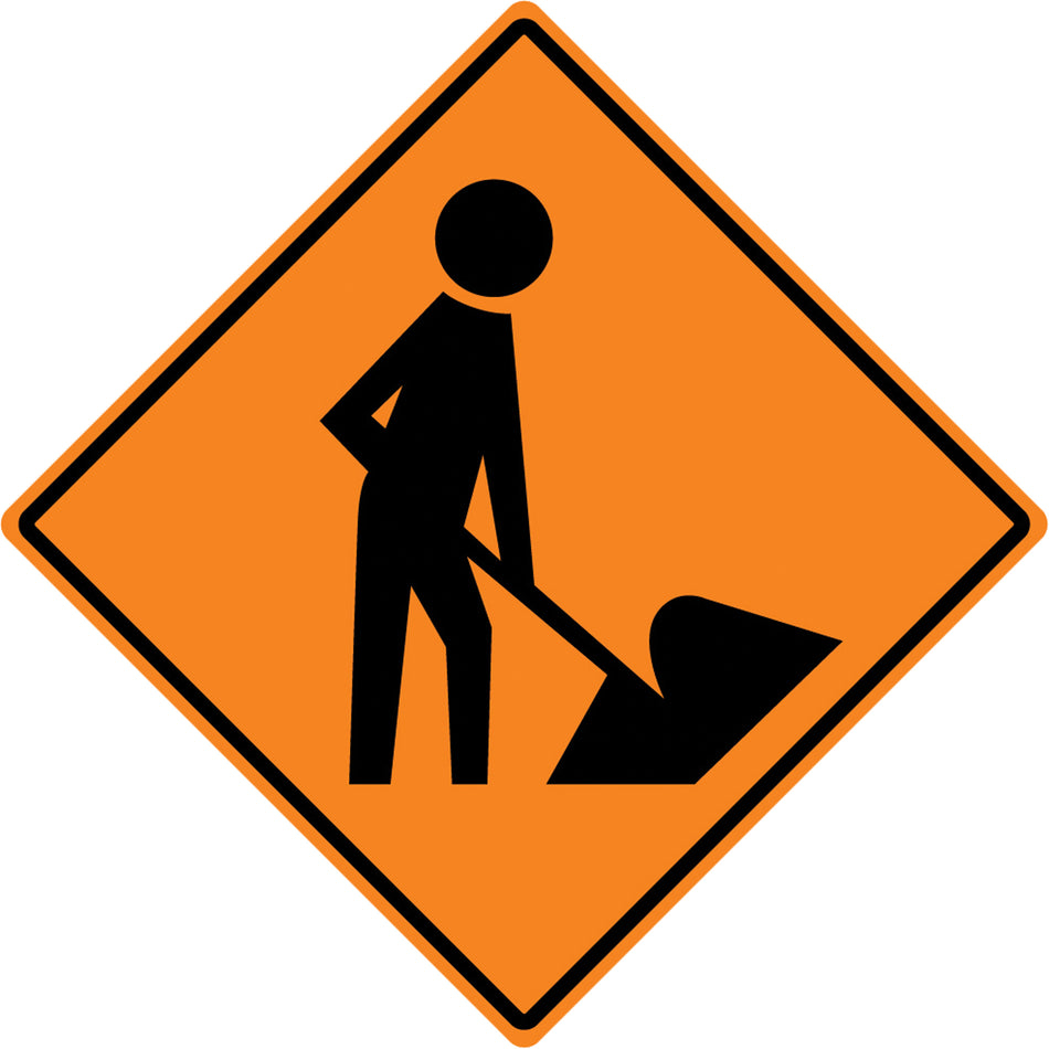 Men at Work Sign - SGP305