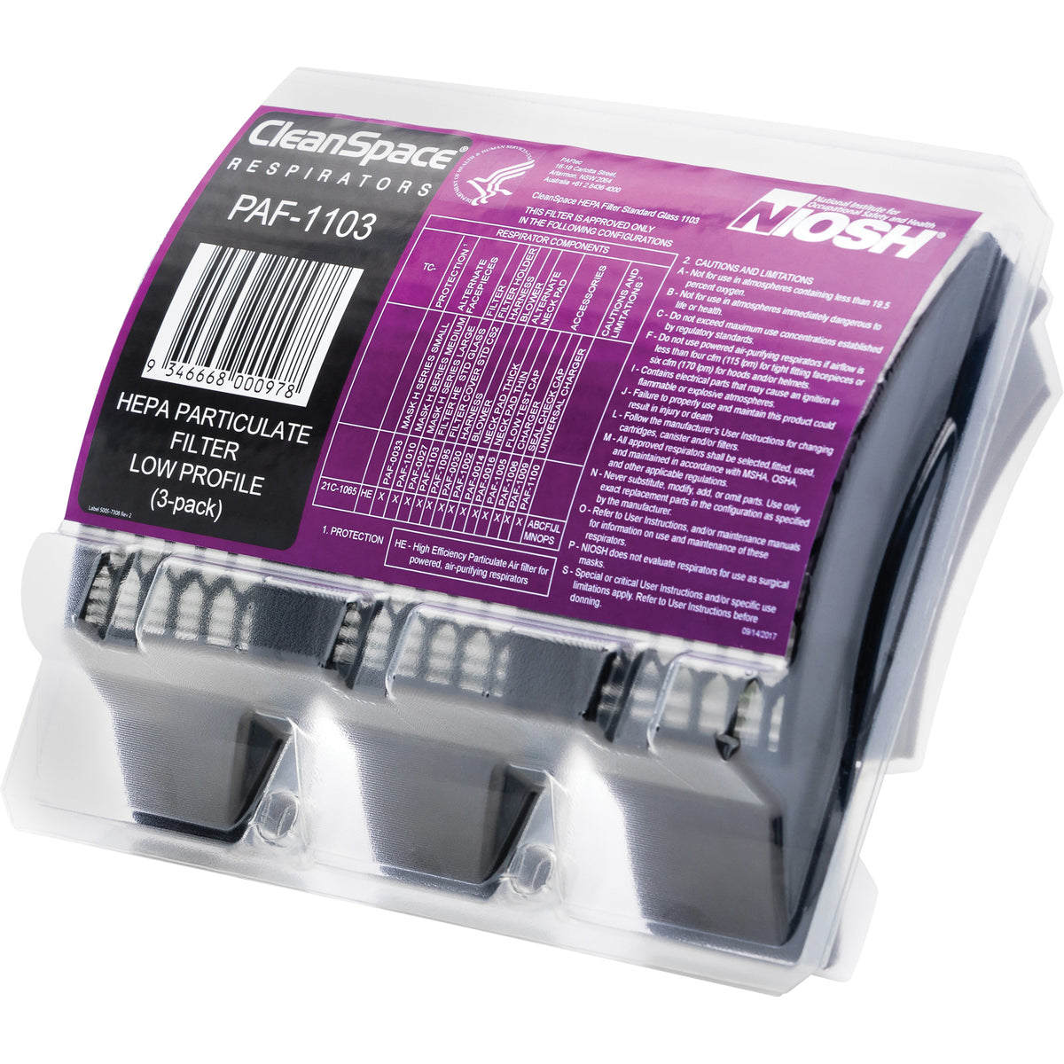 Low Profile HEPA Filters - SGP328