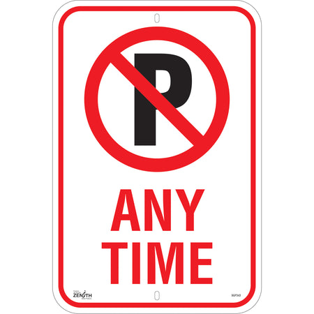 No Parking ""Any Time"" Sign - SGP343