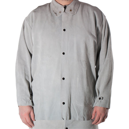Cowhide Split Leather Welding Jacket - SGP821
