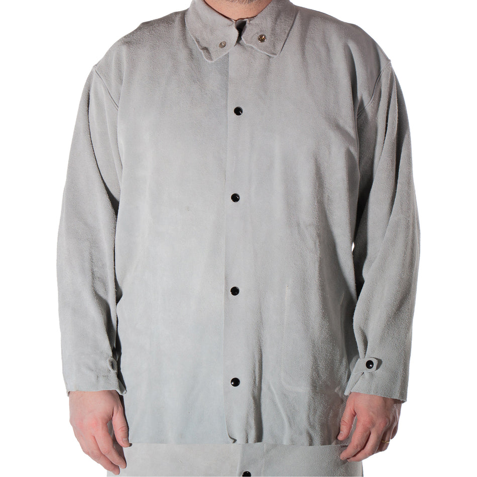 Cowhide Split Leather Welding Jacket - SGP821