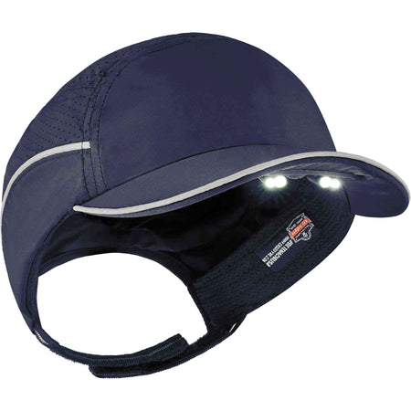 Skullerz® 8965 Lightweight Bump Cap Hat with LED Lighting - SGQ309