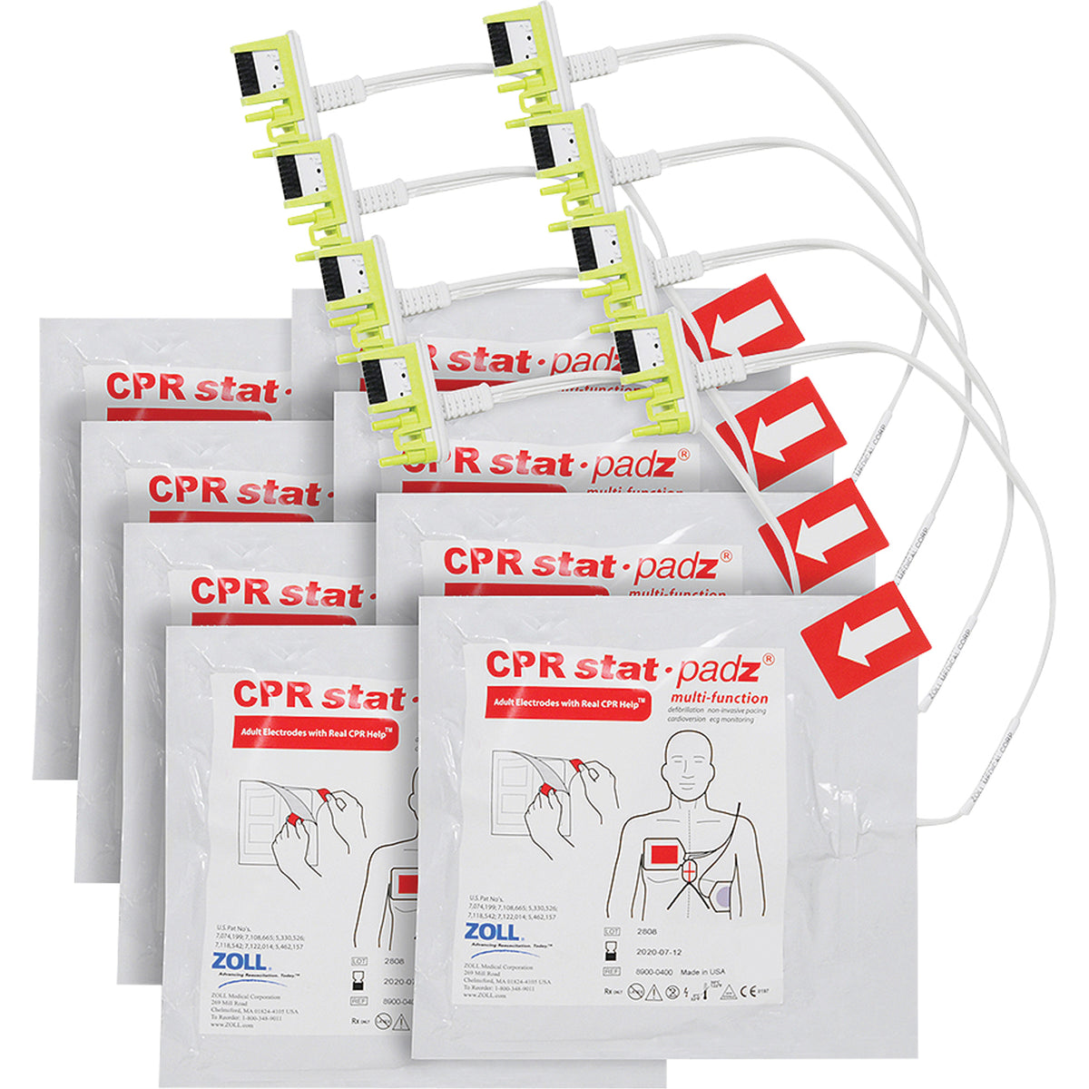 CPR Stat-Padz® HVP Multi-Function Electrodes - SGQ725